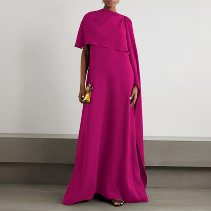 Women's Guest Wedding Loose Maxi Dress Asymmetric | Evening - Image 3