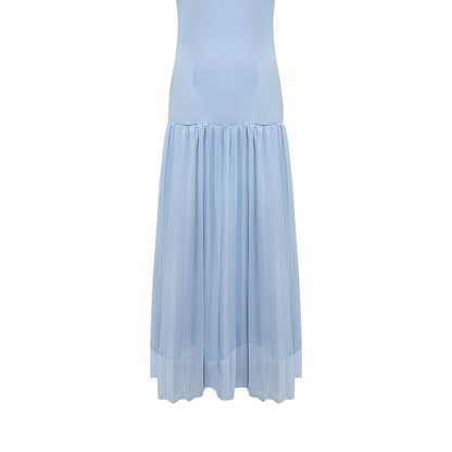 Women's Guest Wedding Sleeveless Floral Maxi Dress | Pleated - Image 11