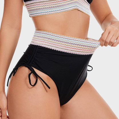 Women's High-Waisted Push-Up Bikini Swimwear | Flattering - Image 11