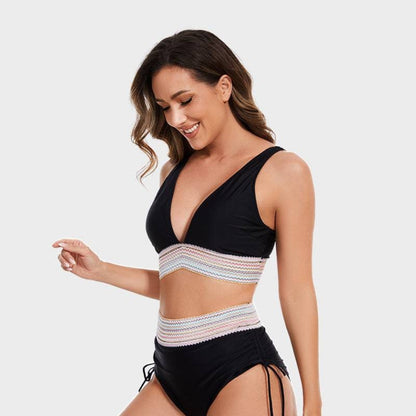 Women's High-Waisted Push-Up Bikini Swimwear | Flattering - Image 12
