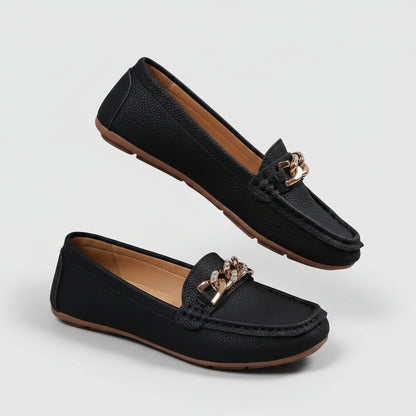 Women's Loafers Cushioned Insole Chain | Orthopedic - Image 2