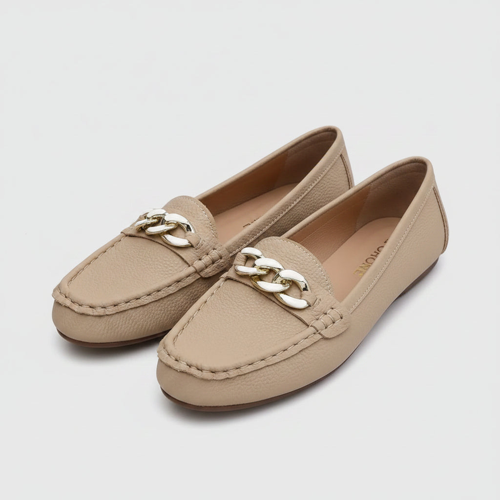 Women's Loafers Cushioned Insole Chain | Orthopedic - Image 3