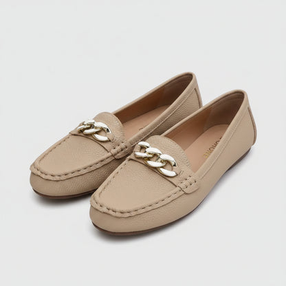 Women's Loafers Cushioned Insole Chain | Orthopedic - Image 3