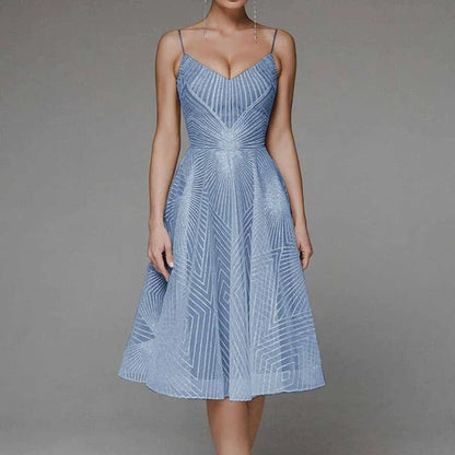 Women's Open Back Guest Wedding Dress | Formal - Image 4