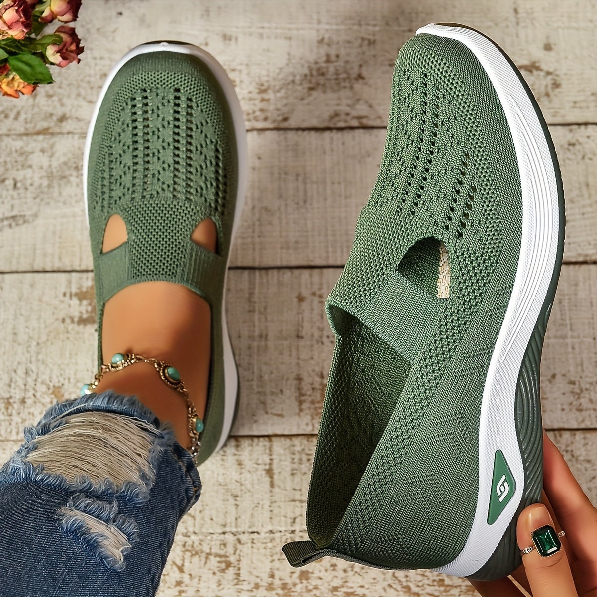 Women's Orthopedic Slip-On Shoes | Supportive Footwear - Image 1
