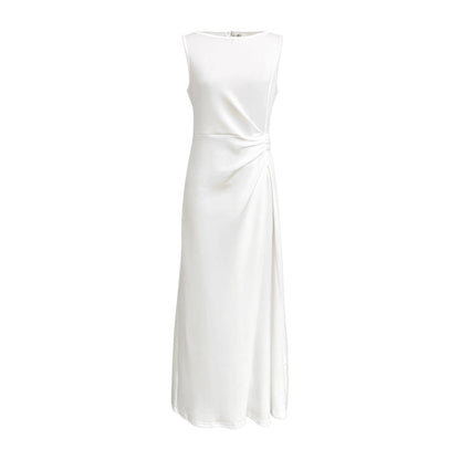 Women's Round-Neck Guest Wedding Maxi Dress Sleeveless - Image 7