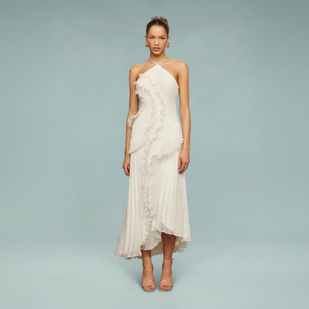 Women's Ruffle Summer Dress Formal | Maxi - Image 5