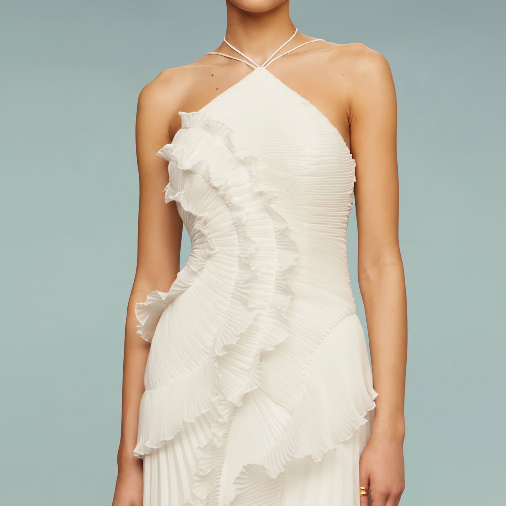 Women's Ruffle Summer Dress Formal | Maxi - Image 6