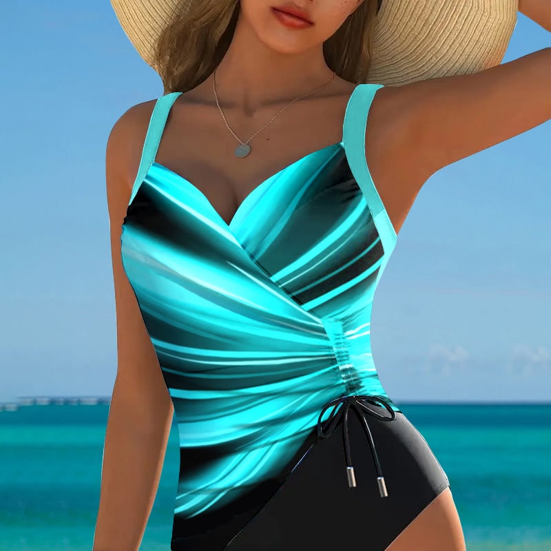 Women's String One-Piece Swimsuit | Beachwear - Image 2