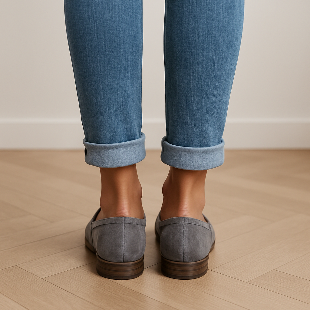 Women's Suede Casual Loafers | Low Heel - Image 3