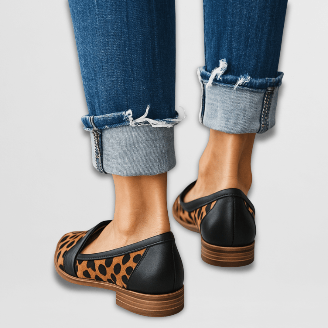 Women's Suede Flat Loafers | Slip-On - Image 5
