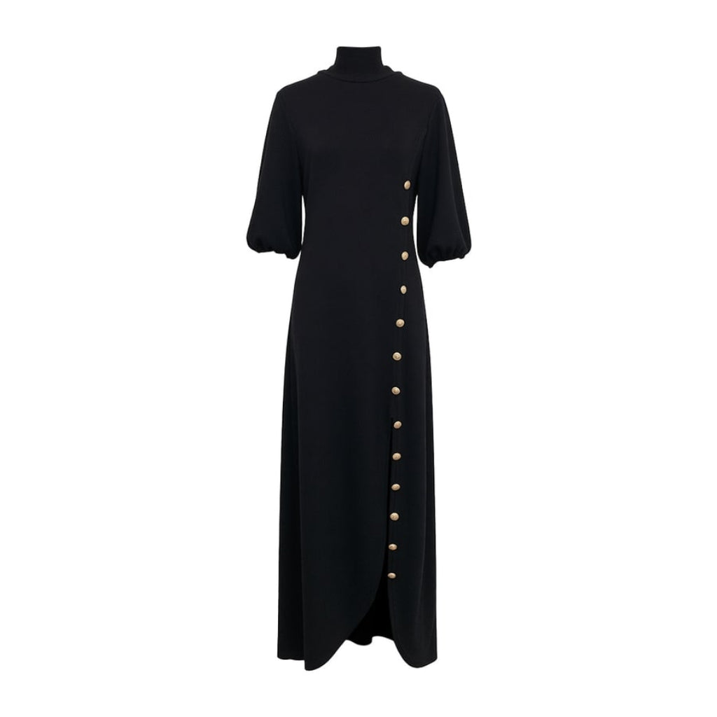 Women's Summer Dress Floral Maxi | Long Sleeve - Image 3