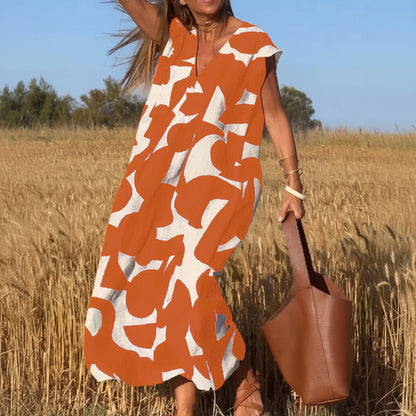 Women's Summer Maxi Dress Casual | Printed Dress - Image 15