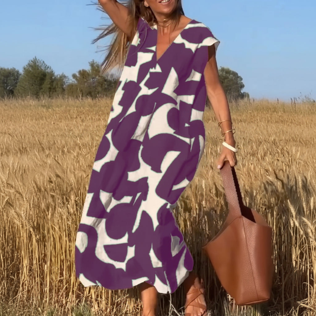 Women's Summer Maxi Dress Casual | Printed Dress - Image 17