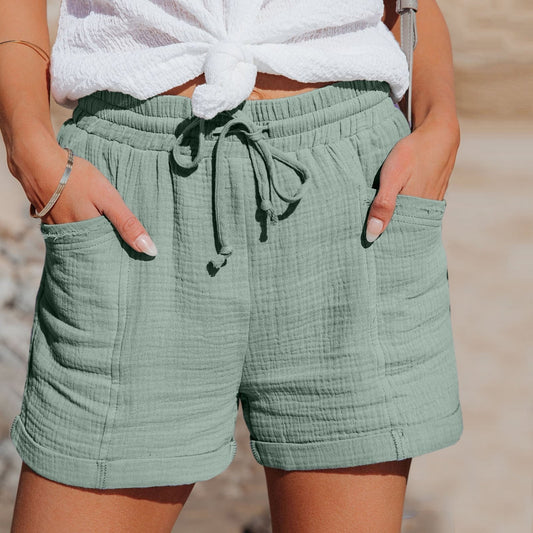 Women's Swim Short Summer | Drawstring - Image 3