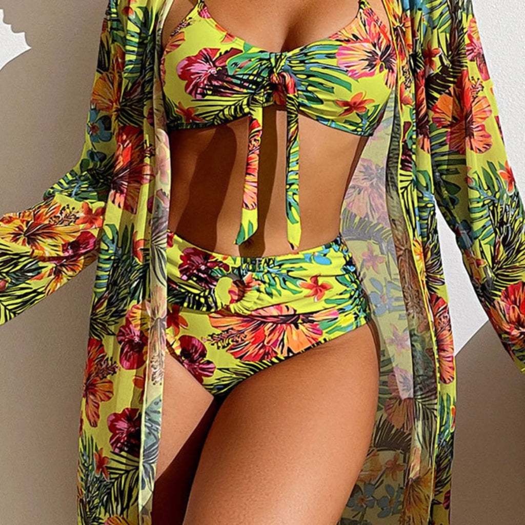 Women's Swimsuit Set Floral Bikini | Swimwear - Image 2