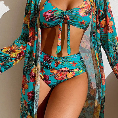Women's Swimsuit Set Floral Bikini | Swimwear - Image 3