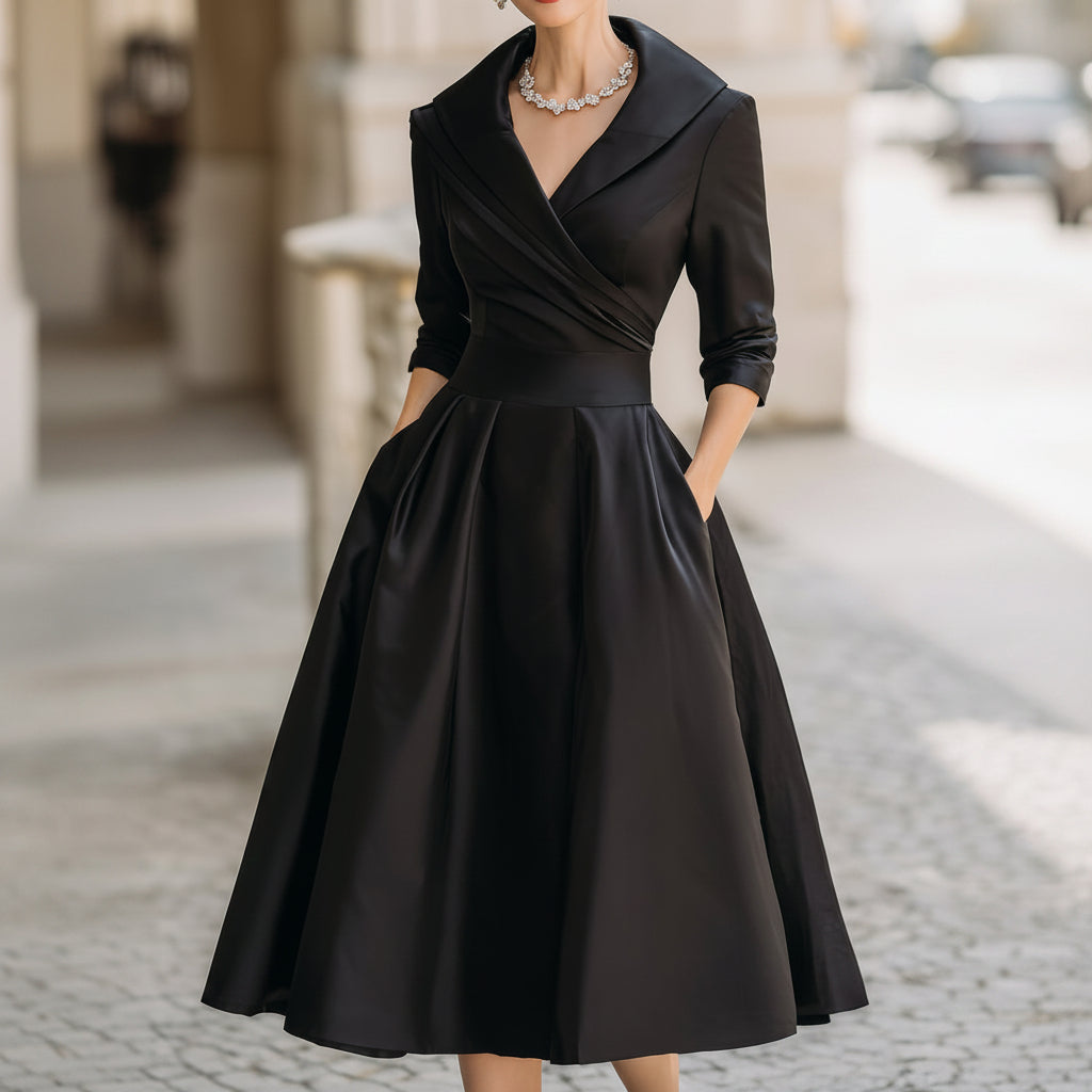Women's Wedding Guest Formal Midi Dress | Party Dress - Image 5