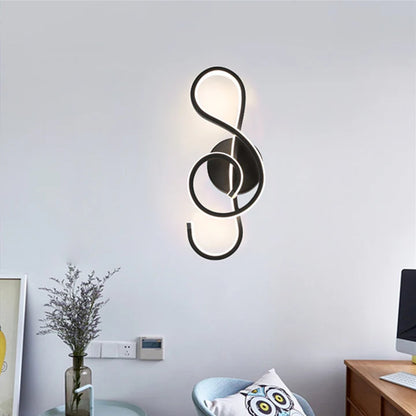 Moderne Creatief Muzikale Vormen Wandlamp